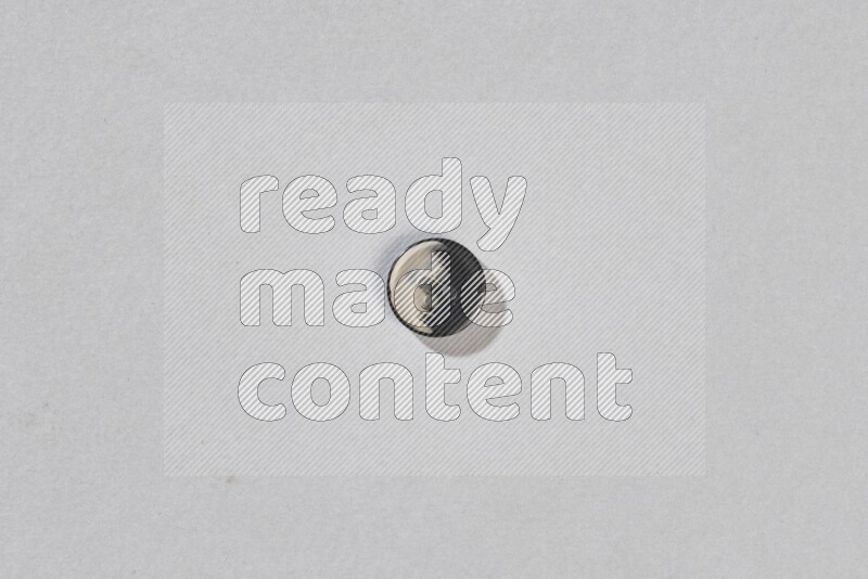 A button on grey background