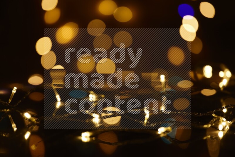 Bokeh light in multicolor