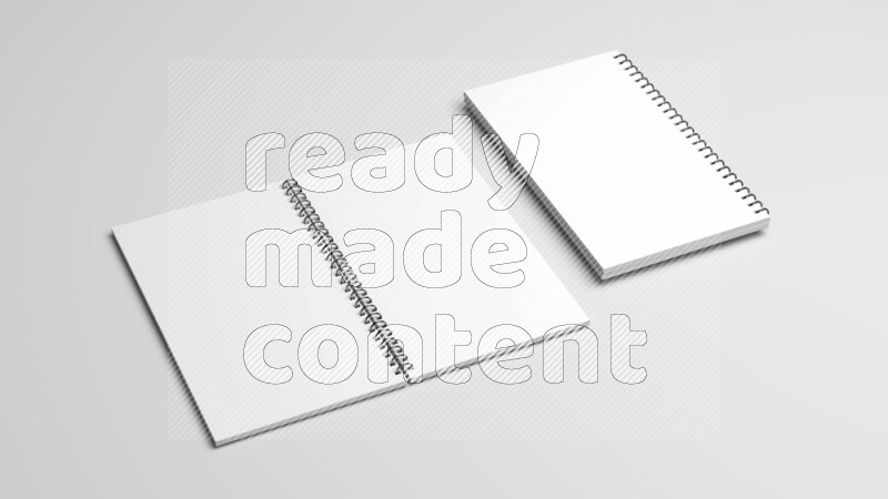 Corporate Stationery Elements, Blank White Textured Brand ID, On White Background