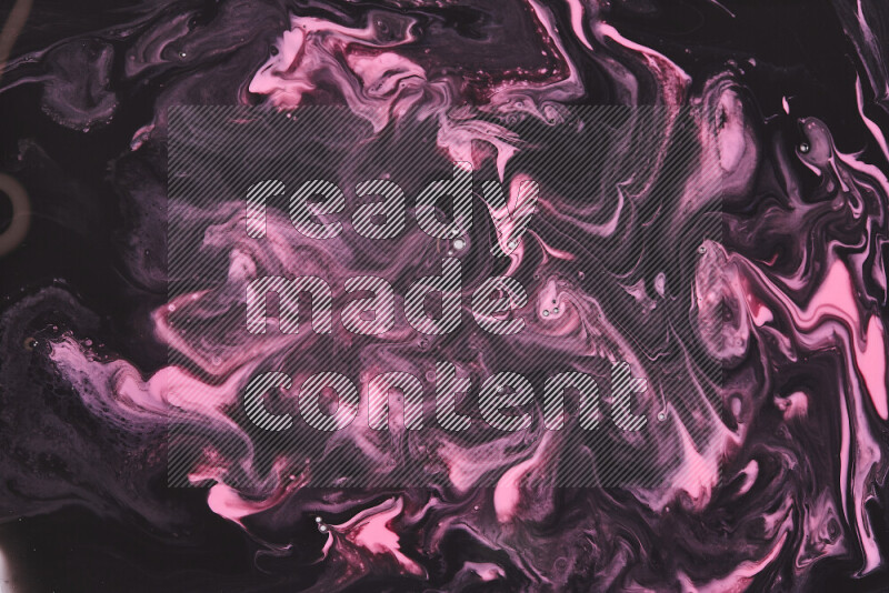 Abstract colorful background with mixed of pink and black paint colors