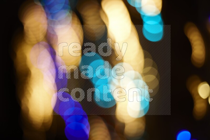 Abstract bokeh light in multicolor