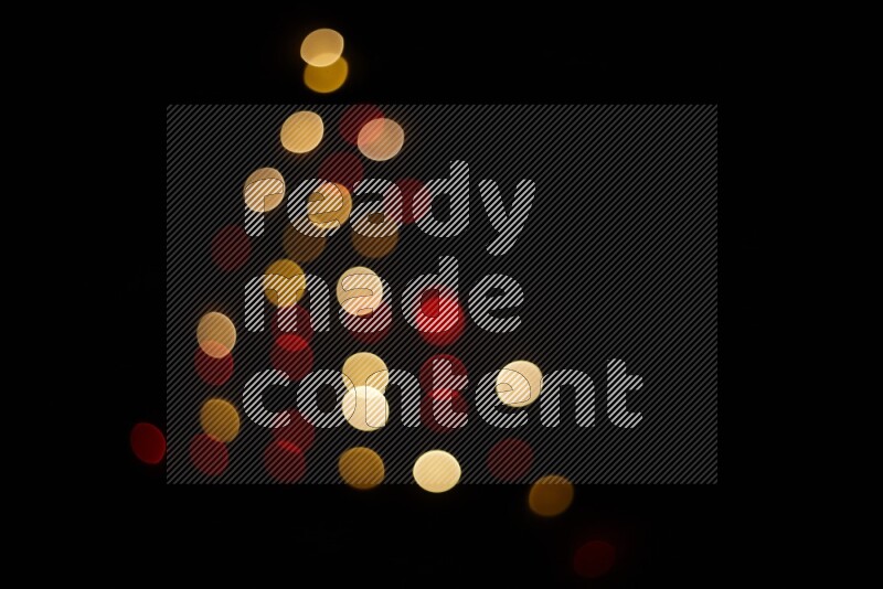 Bokeh light in multicolor