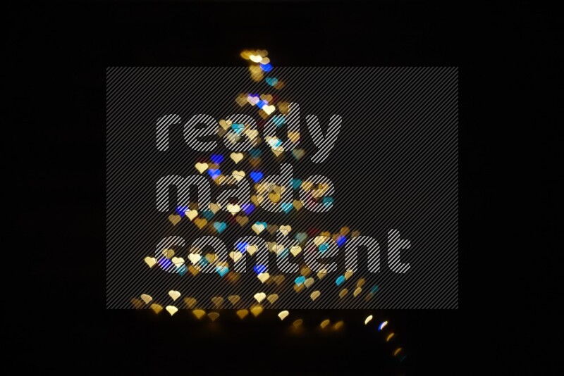 Bokeh Light in heart shape
