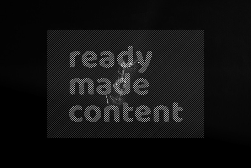 Duct tape on black background