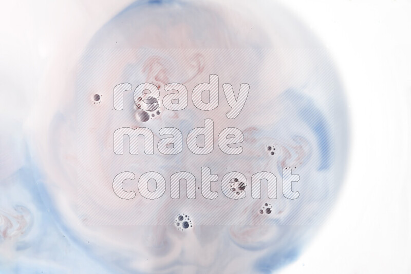 لقطة مقربة لأنماط دوامية باللون الأزرق والأحمر والأبيض