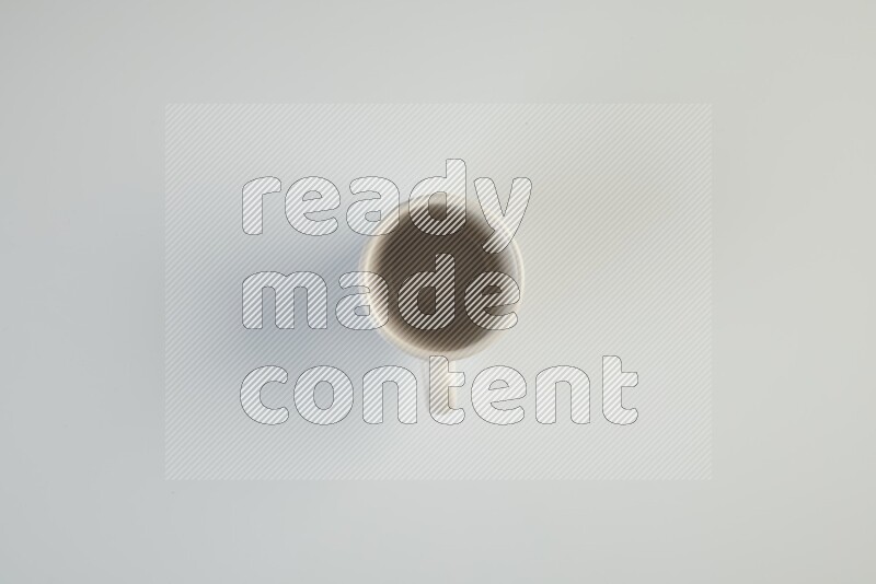 light grey mug on white background